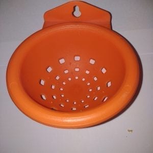 Plastic Canary Nest Pan Box