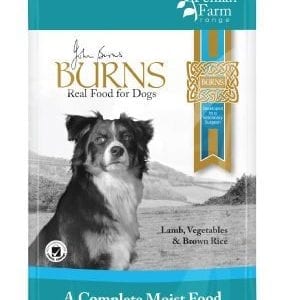 Burns Penlan Farm Range Lamb Brown Rice & Veg Pouches 395gg