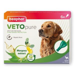 VETOpure Plant-Based Flea Spot-On (>15kg)