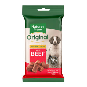 Real Meaty Dog Treats with Beef